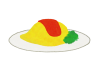 オムライス（PNG）