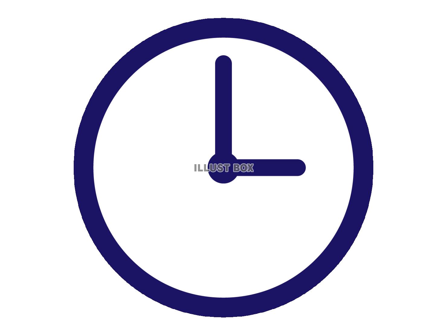 時計マーク（時間アイコン）