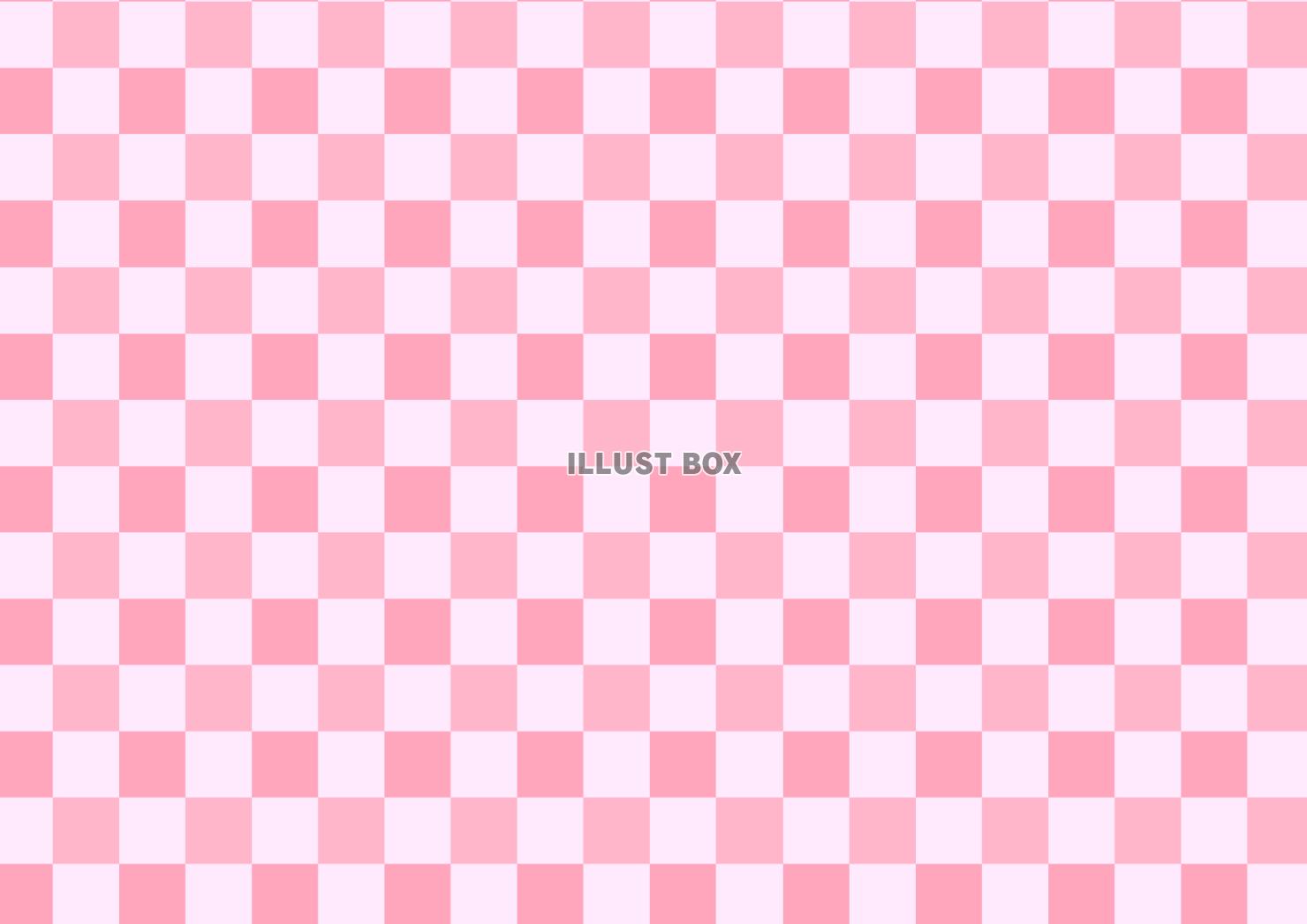 ピンク　チェック柄　背景　壁紙