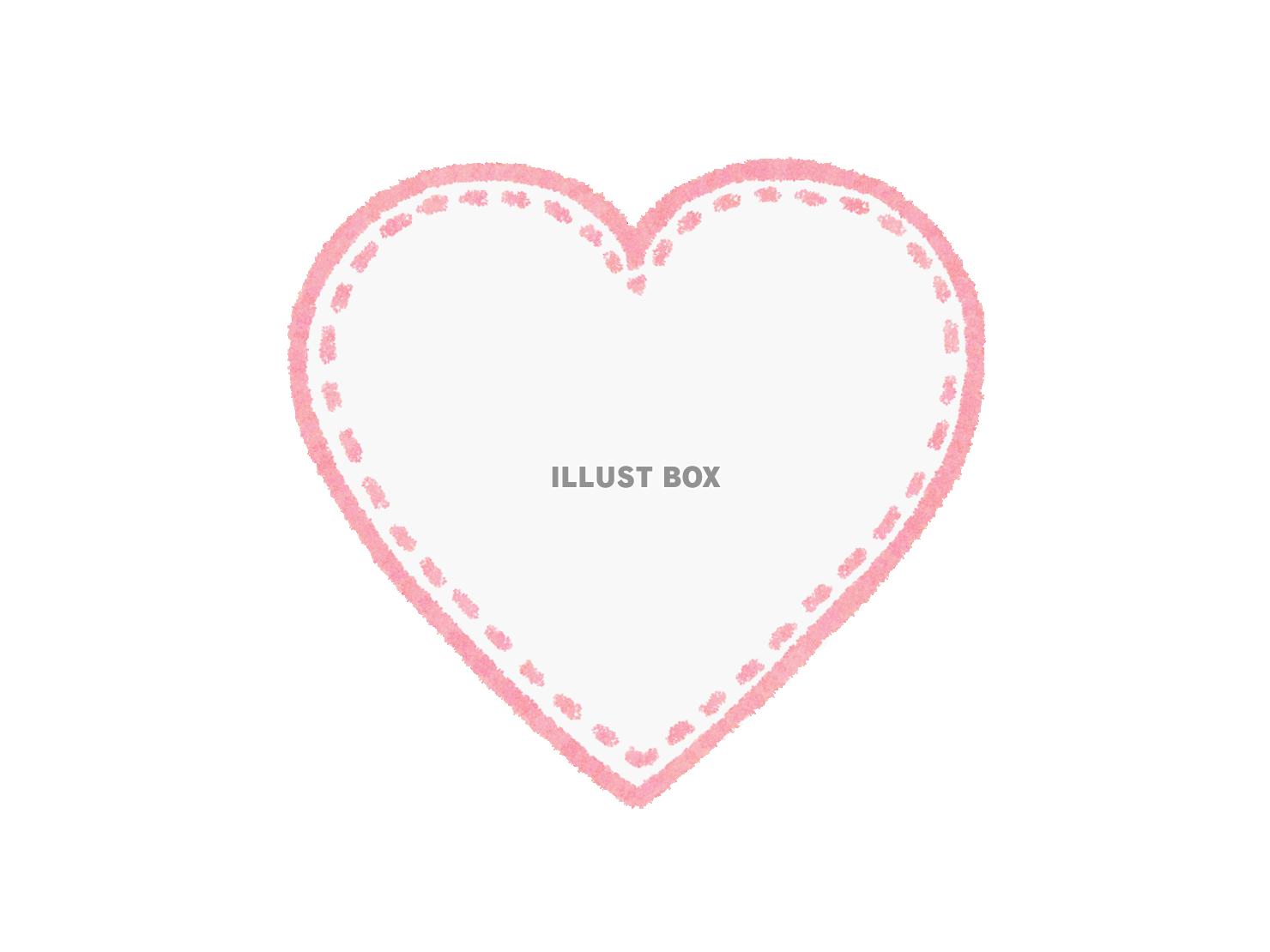 ハートのメッセージカード（png)