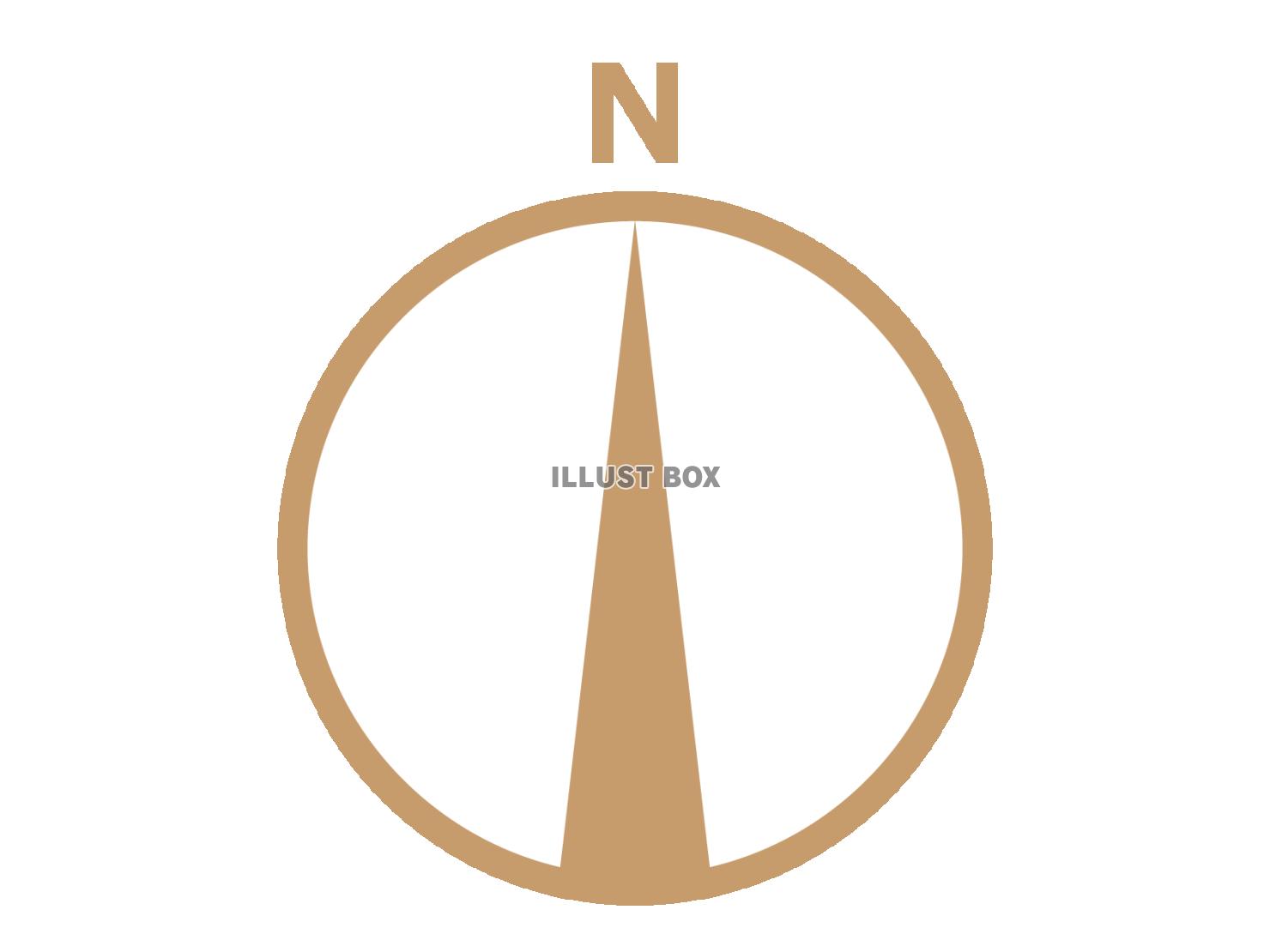 方位のマーク（方位の記号）