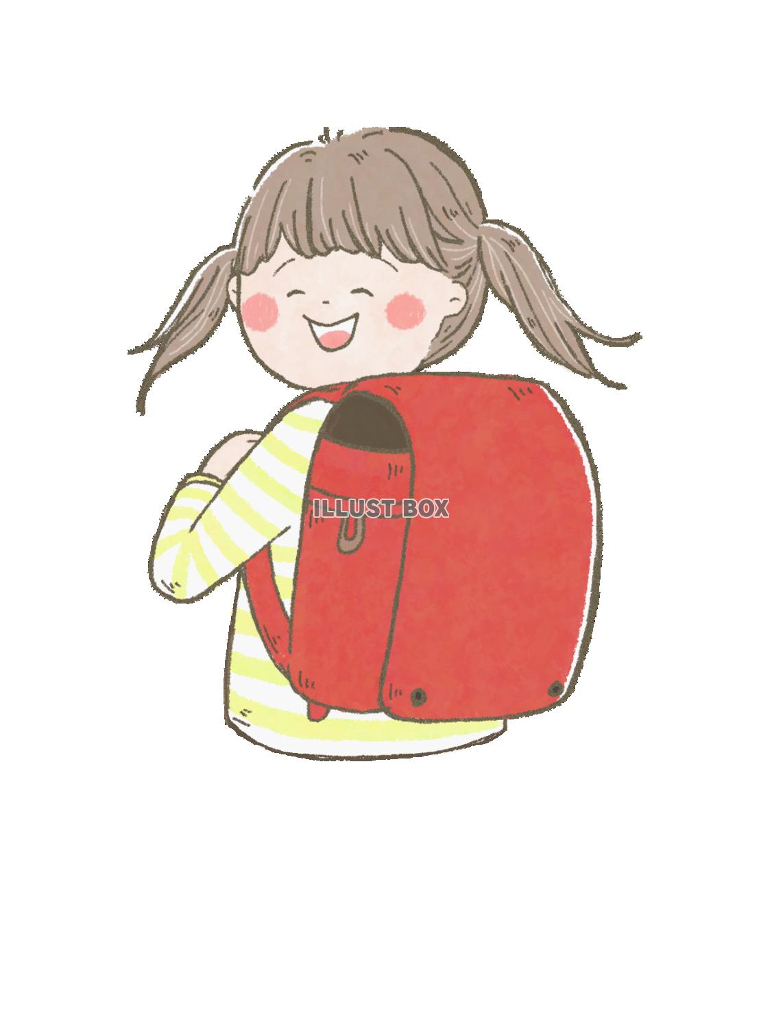 ランドセル嬉しいな（png)