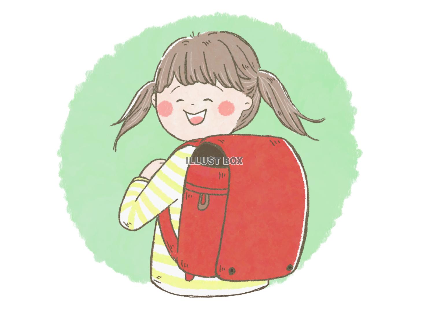 ランドセル嬉しいな〜背景あり〜（jpg）