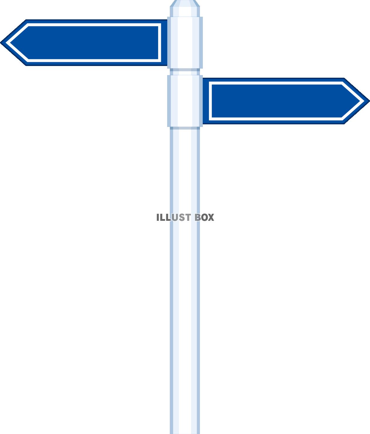 おしゃれな道案内の標識フレーム　セット