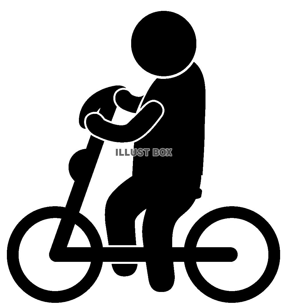 自転車-横-運転-ピクト