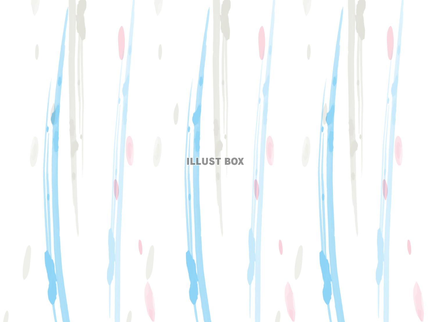 和風モダンな水彩風ブルーのテクスチャー柄