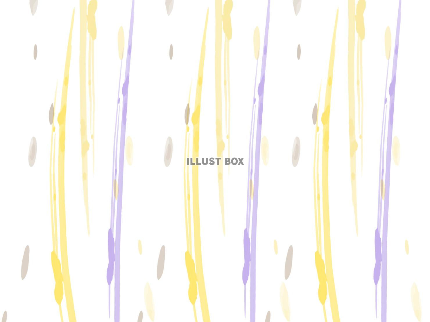 和風モダンな水彩風イエローのテクスチャー柄