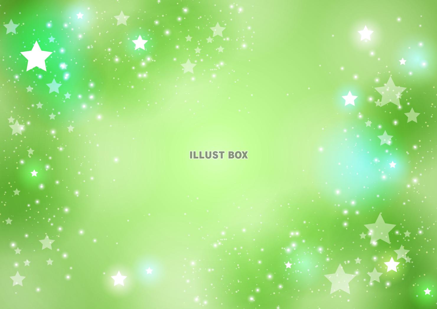 星空、宇宙、銀河、シンプル、緑、グリーン