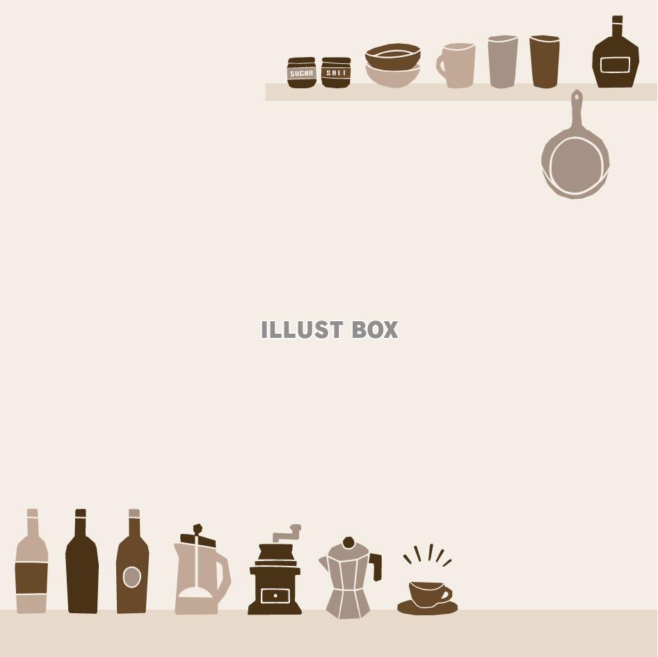 カフェのバナー素材