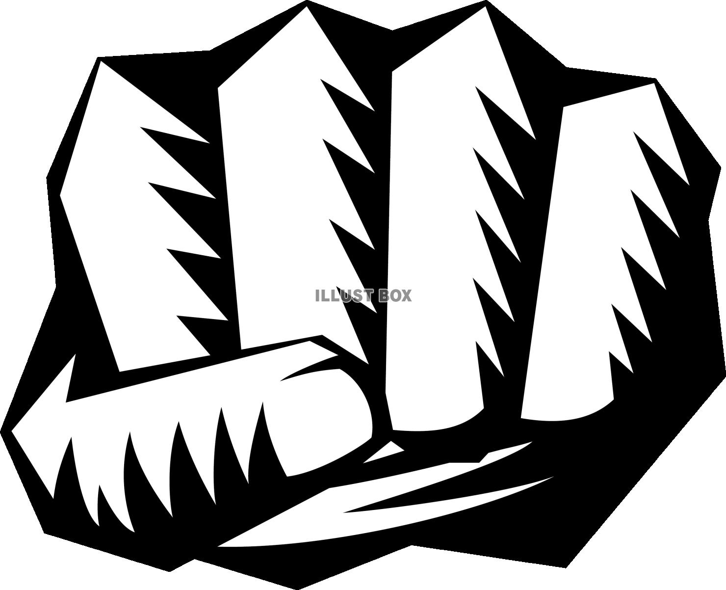  ダイナミックなタッチの握り拳