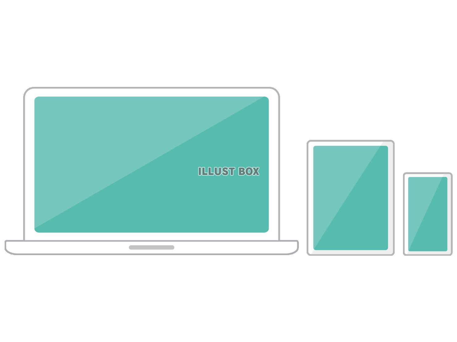 パソコン　スマホ　タブレット