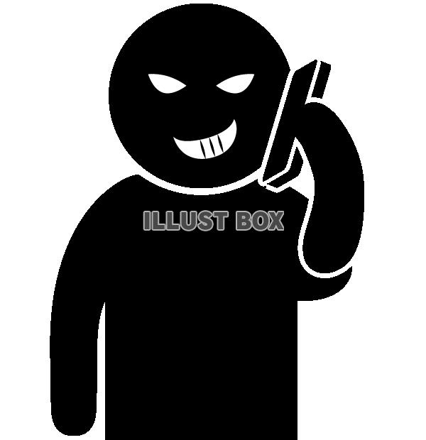 詐欺-スマホ-ピクトグラム