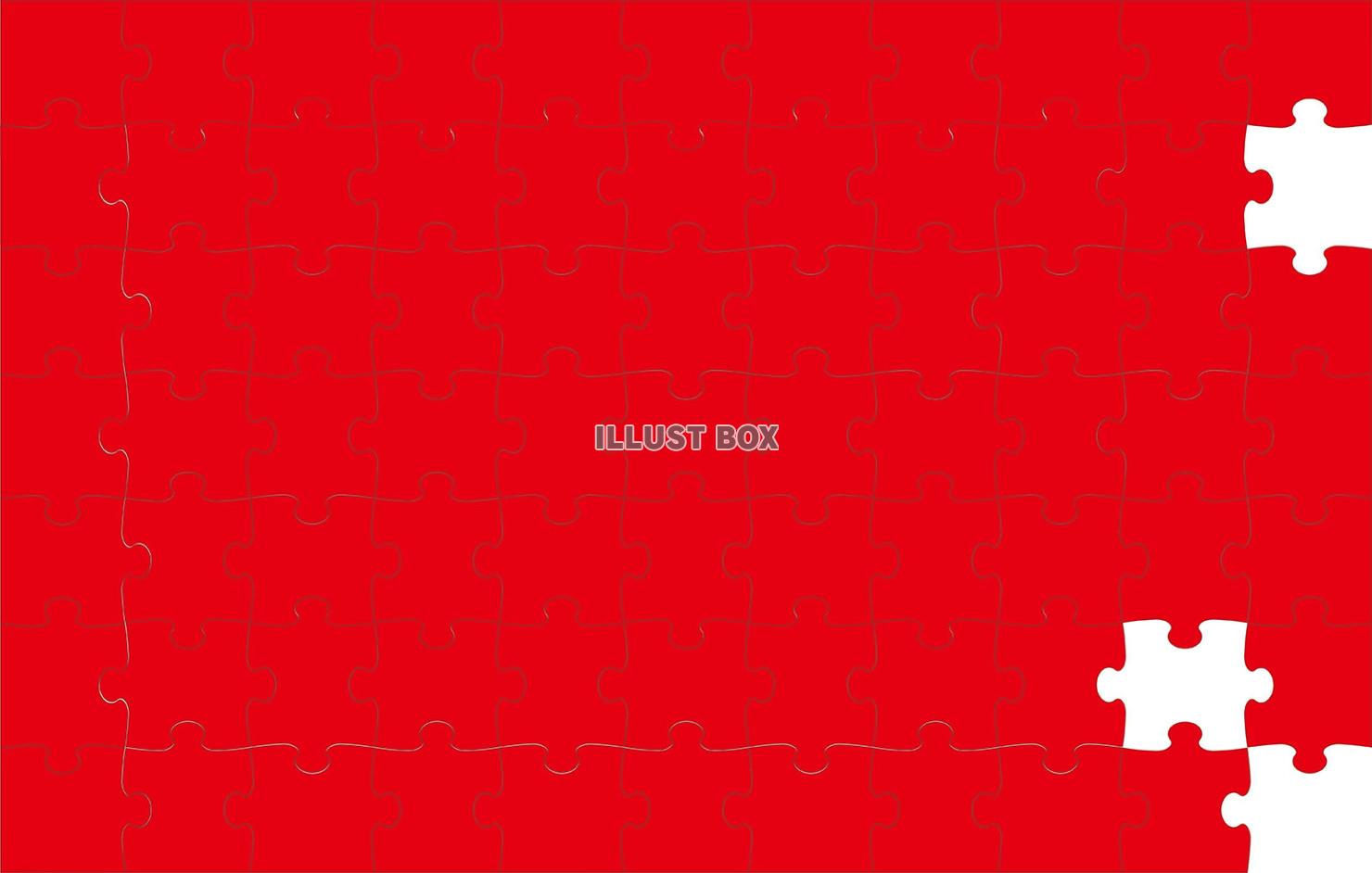 ジグゾーパズルのテキストスペース付き背景