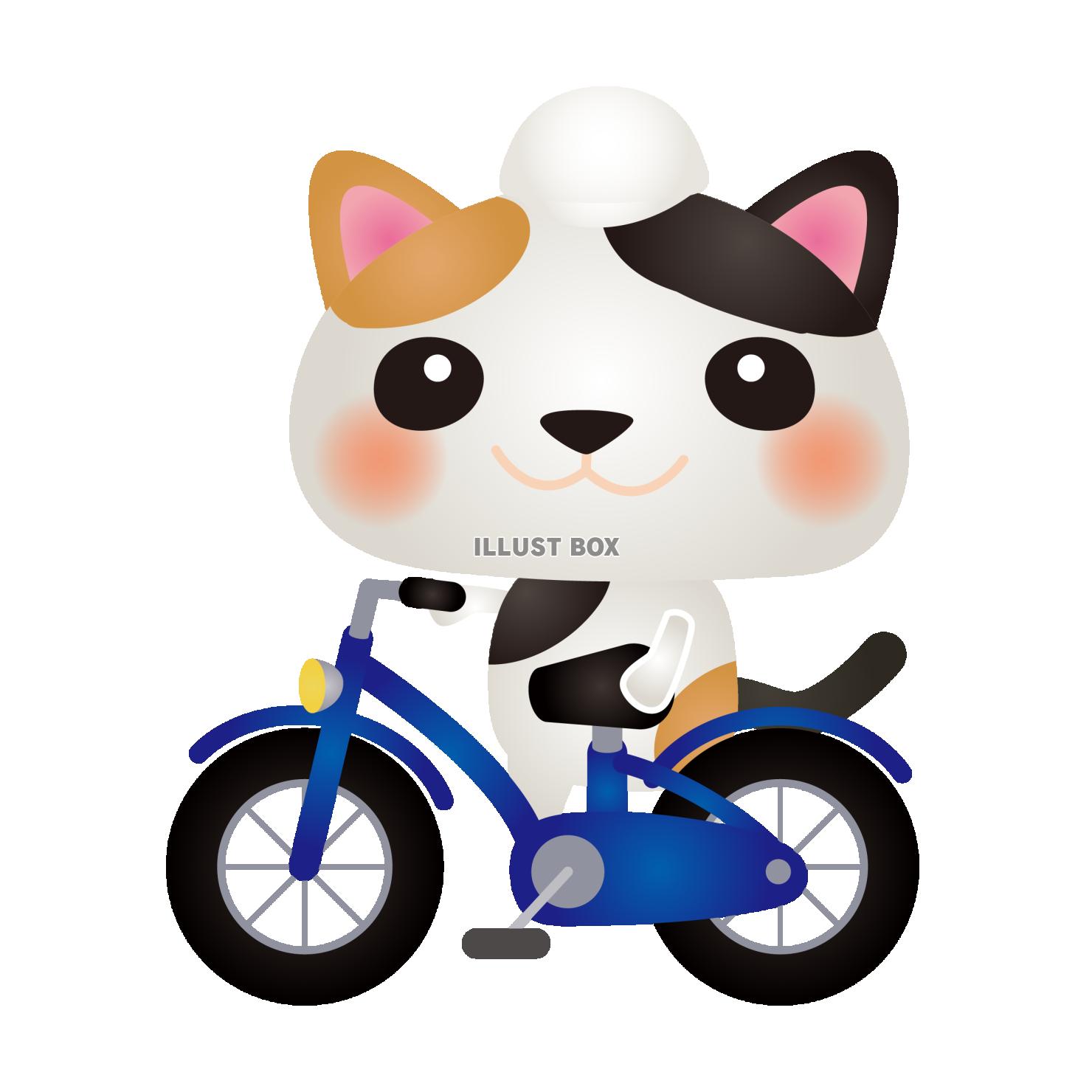 三毛猫自転車