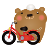 くま自転車