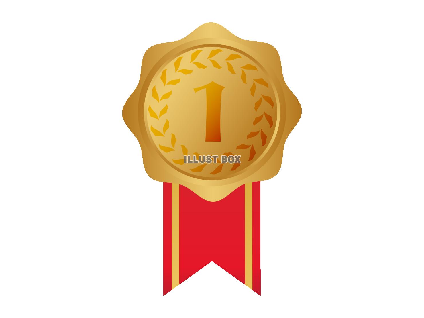 シンプルなメダル