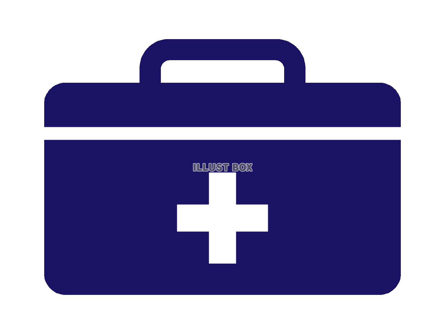 救急箱アイコン（くすり箱のマーク）