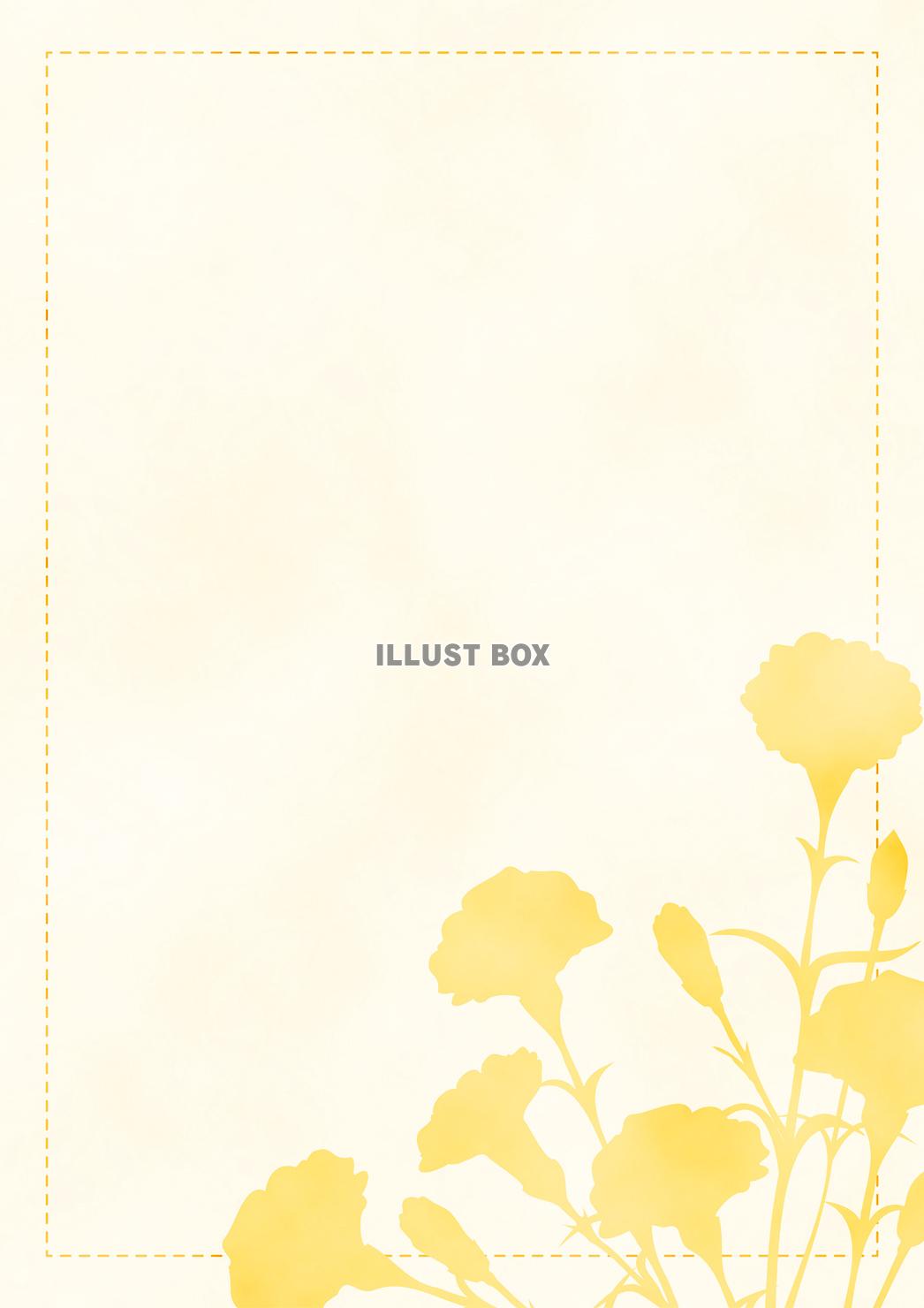 カーネーションの装飾背景