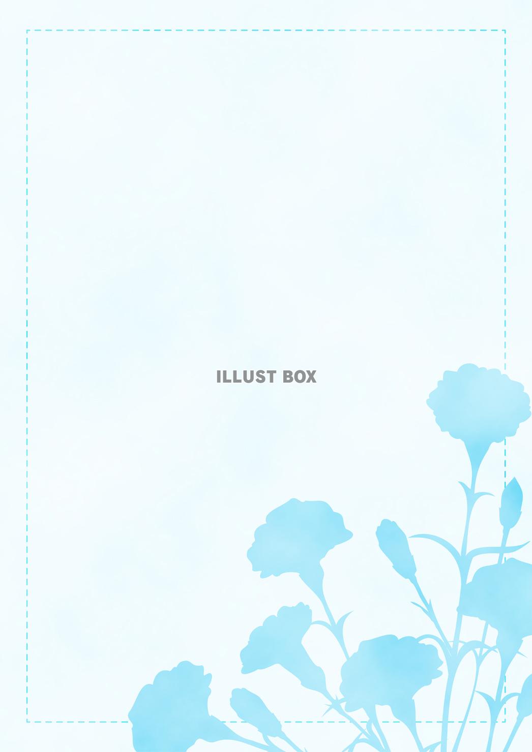 カーネーションの装飾背景