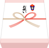 日本のご挨拶　お祝いの品のパッケージ 