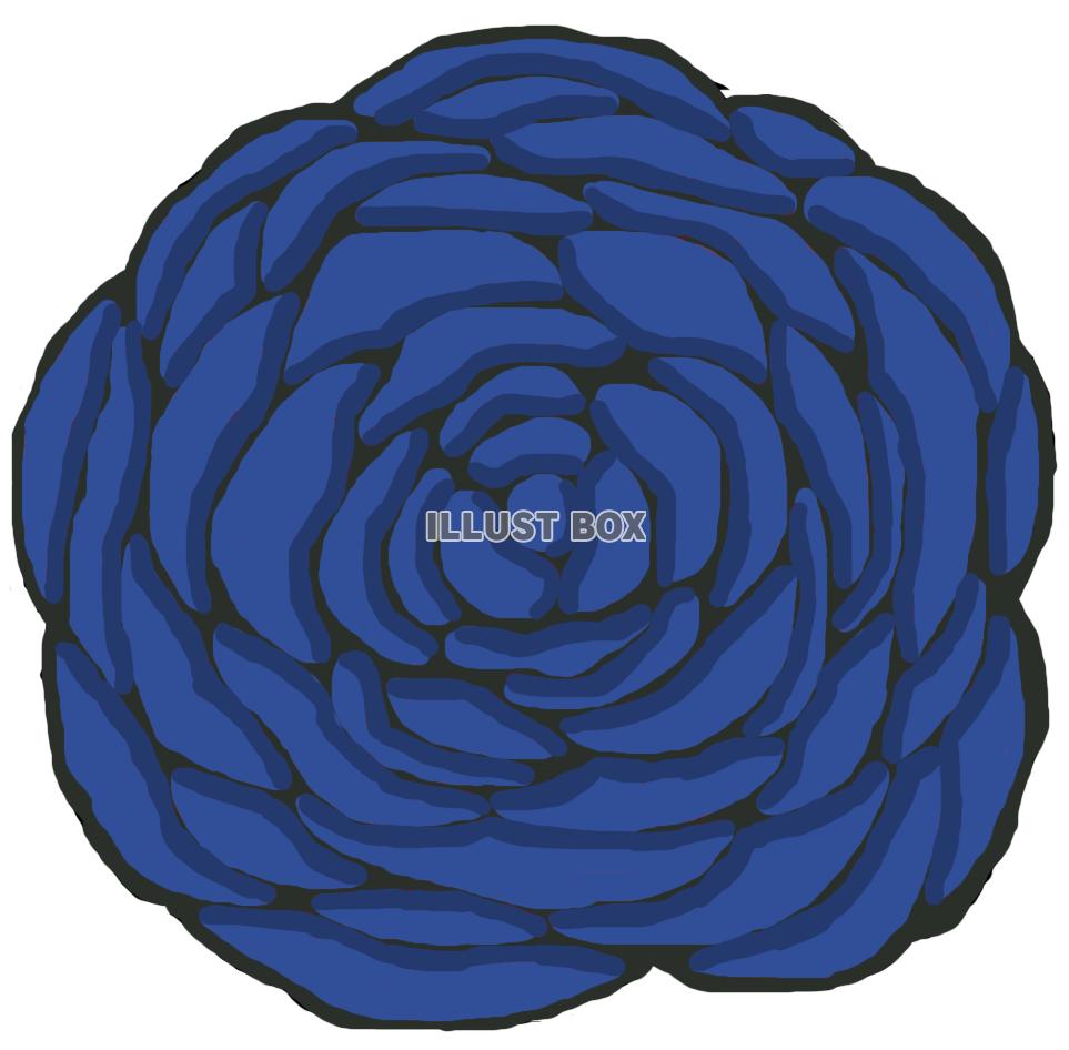 薔薇(花 青)png