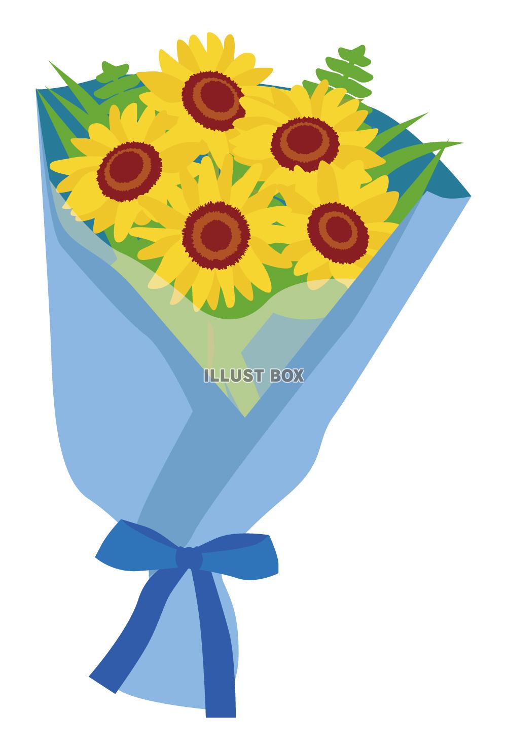 ひまわり 花束 ブーケ 父の日 1