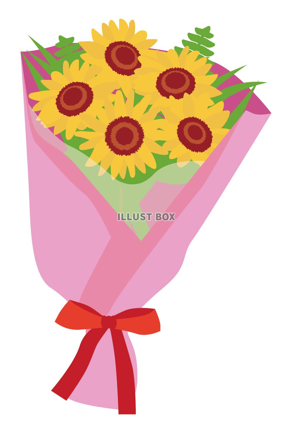 ひまわり 花束 ブーケ 父の日 2