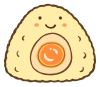煮卵おにぎり