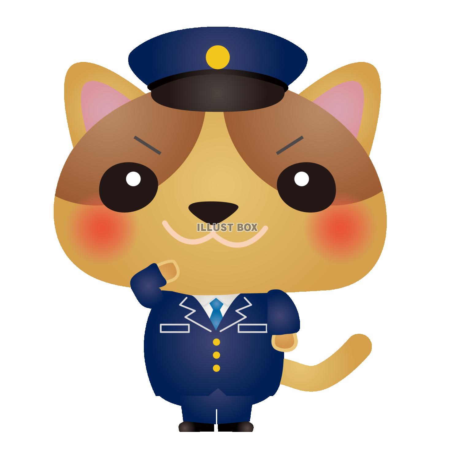 茶ねこお巡りさん