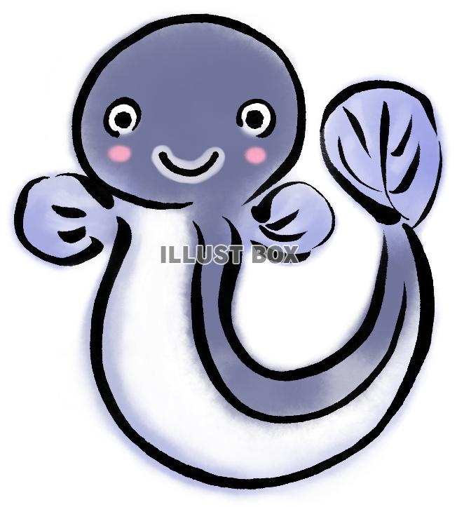 筆絵のうなぎ