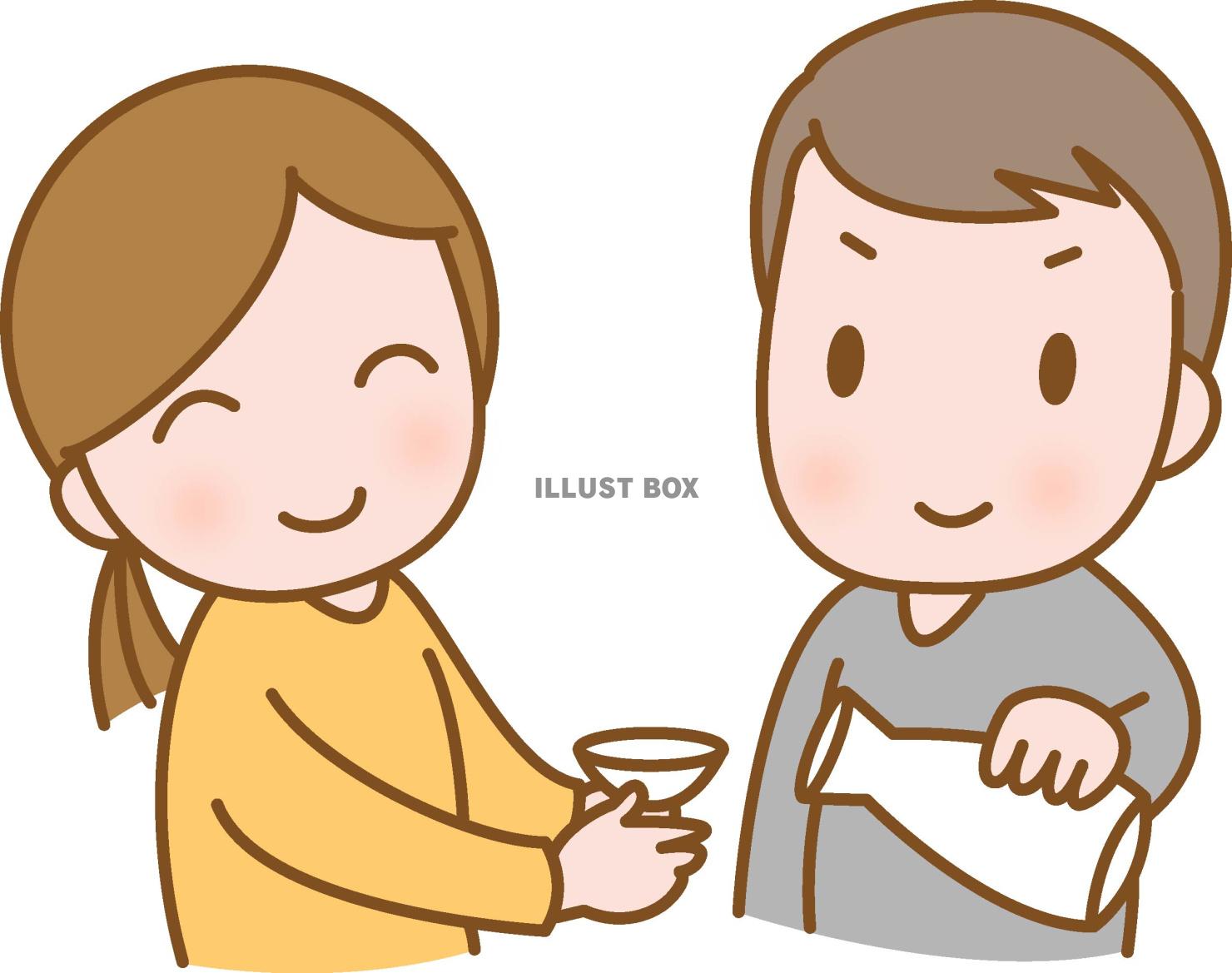 飲み会の男女