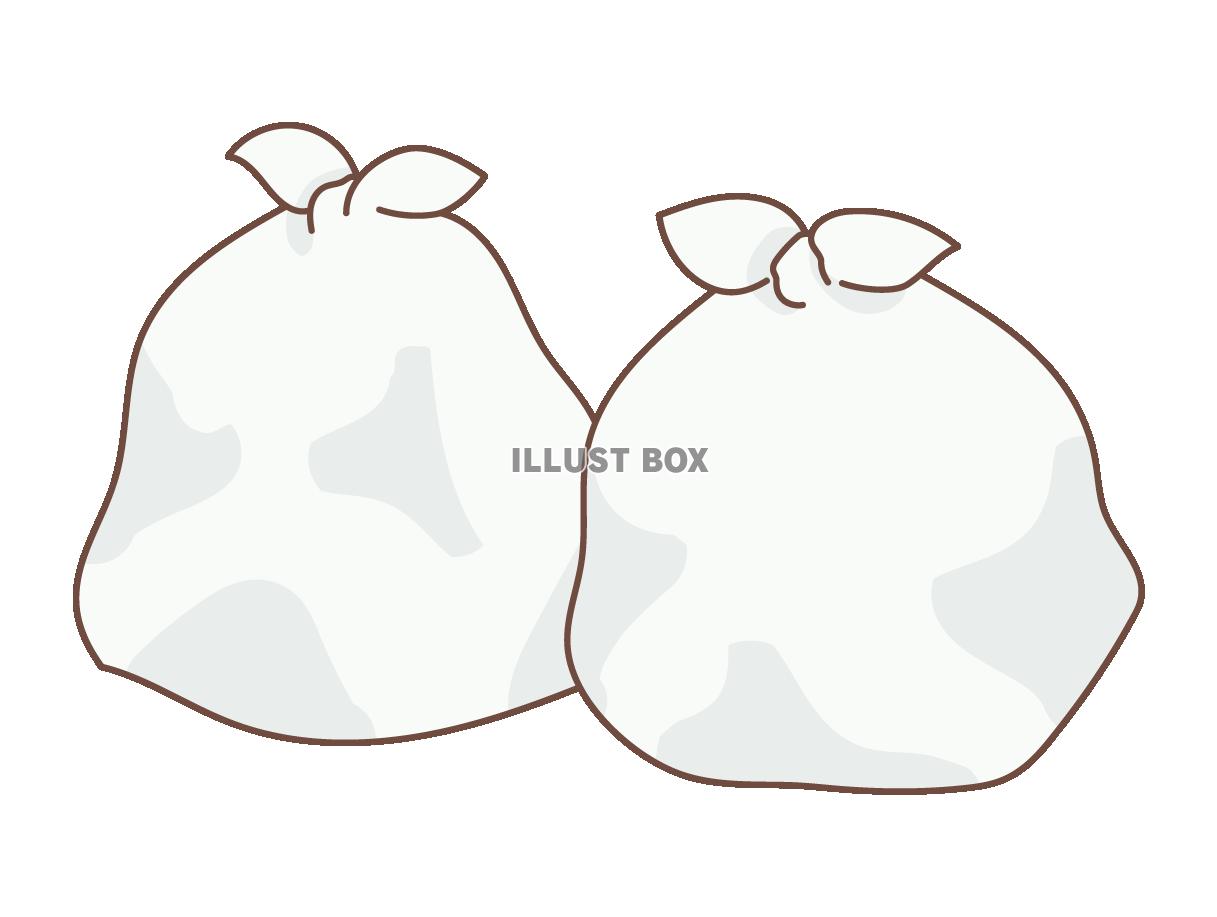 ごみ袋のイラスト