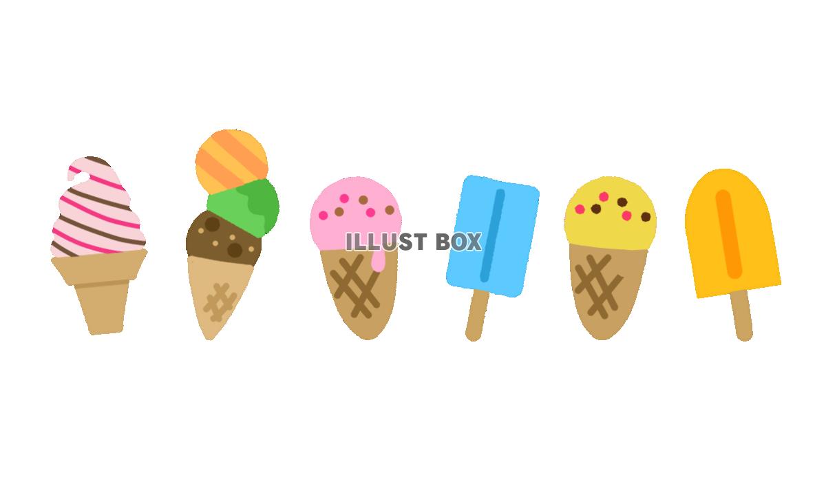 アイスクリームライン　透過png