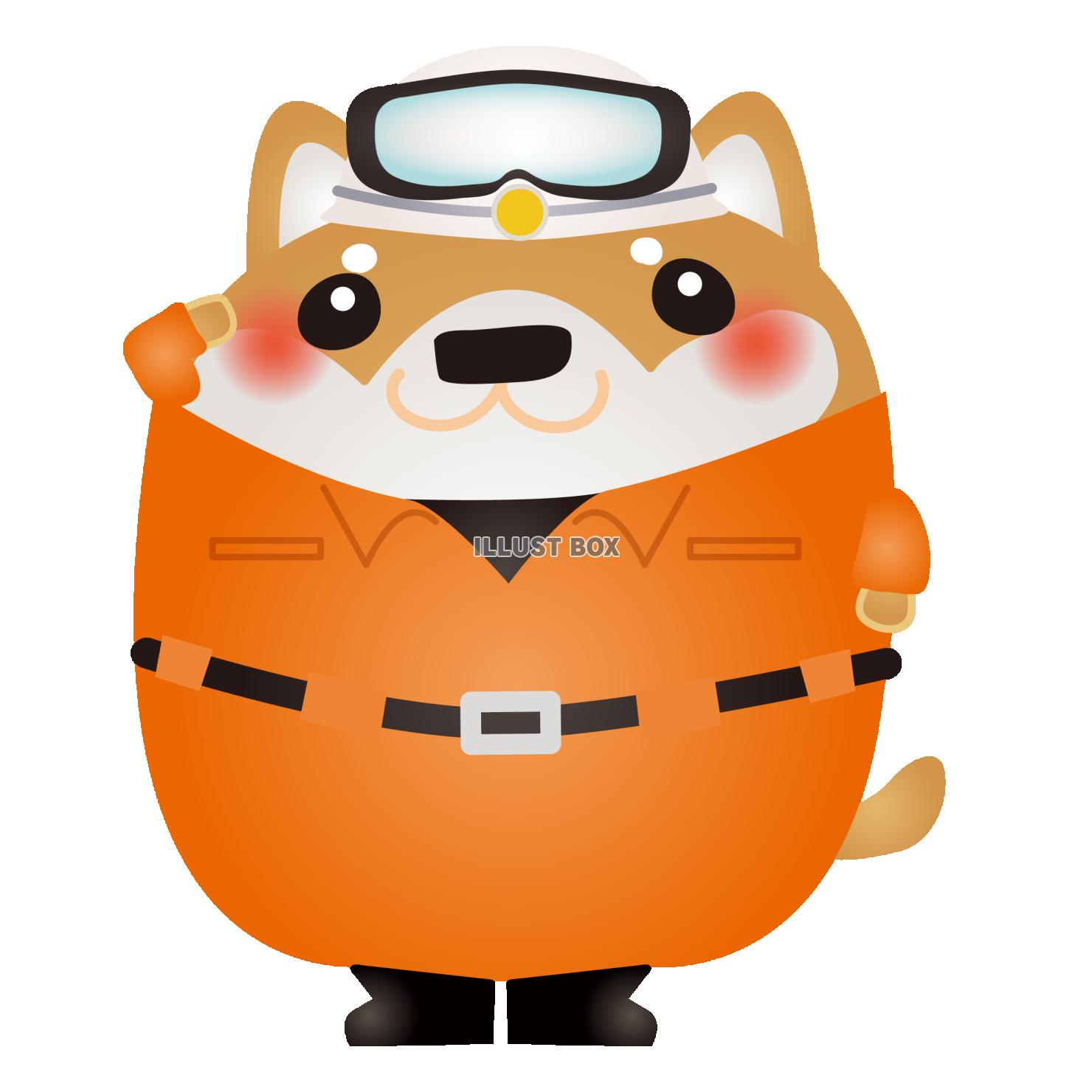 柴犬レスキュー隊員