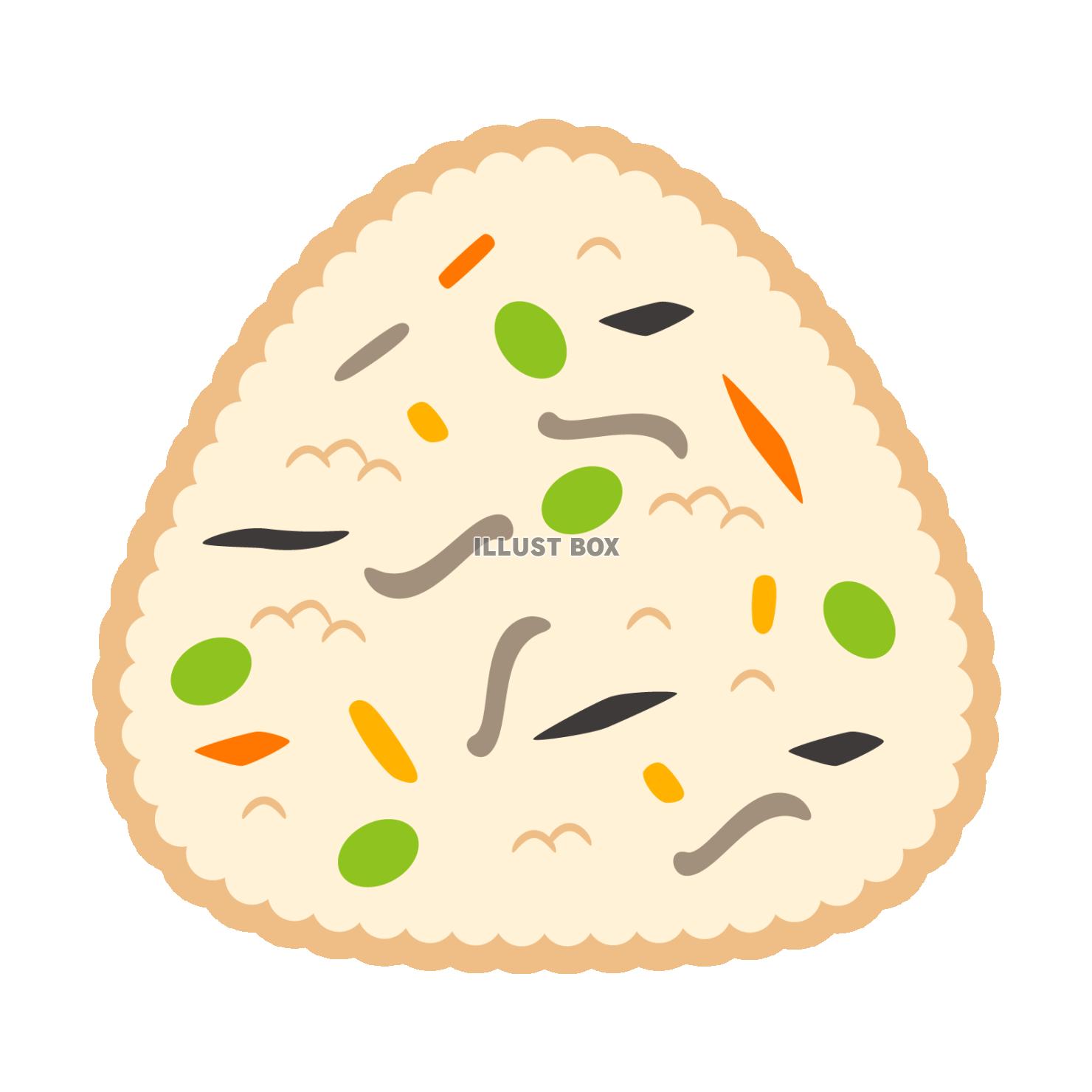 炊き込みご飯おにぎり