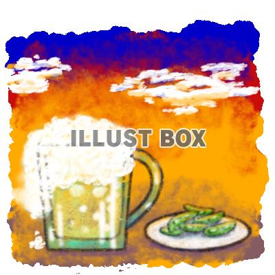 ビールと枝豆