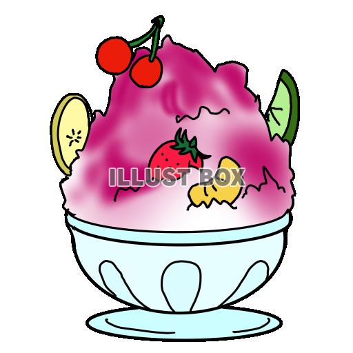 いちごのかきごおり