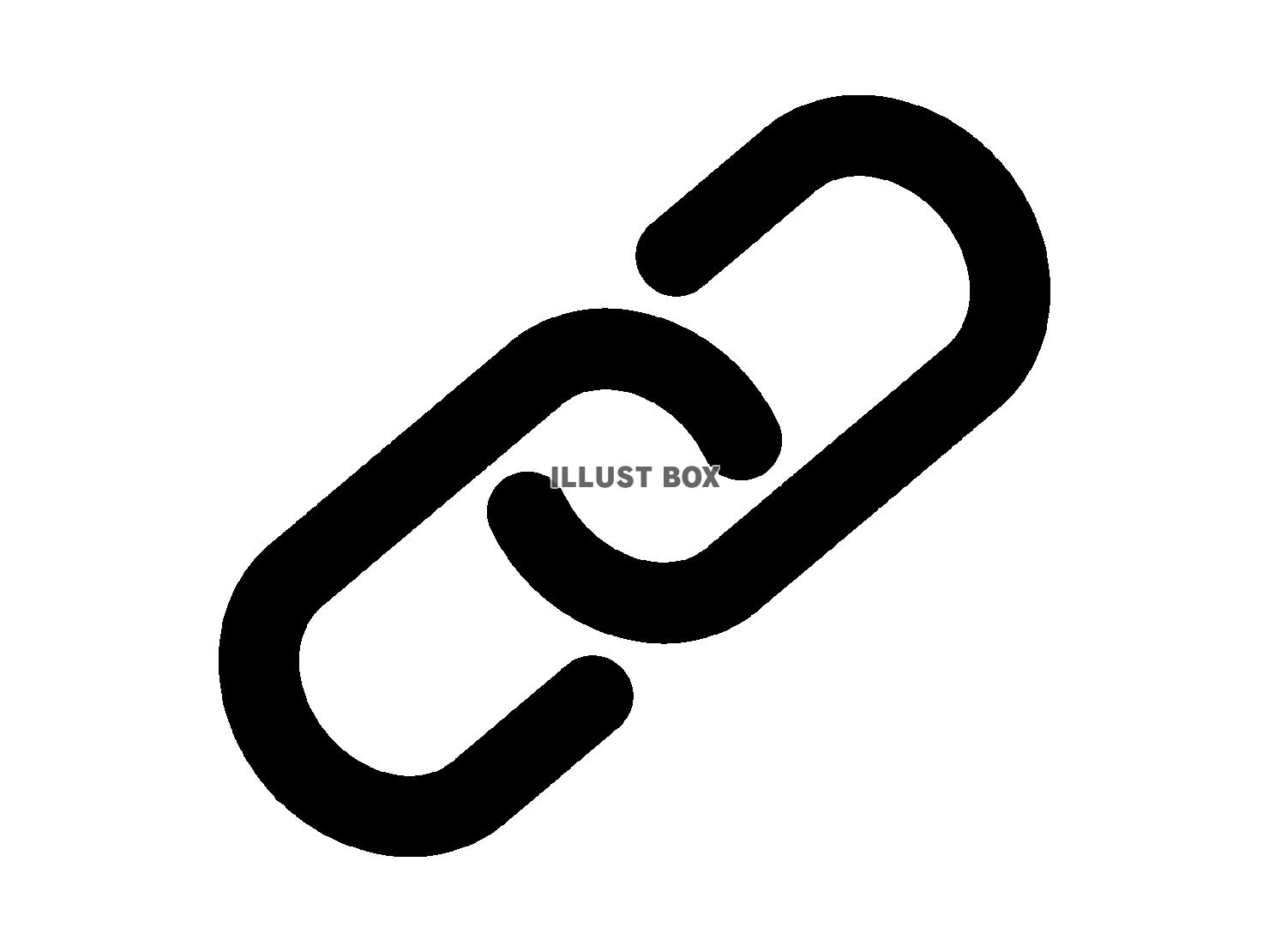 リンク（ハイパーリンク）のアイコン