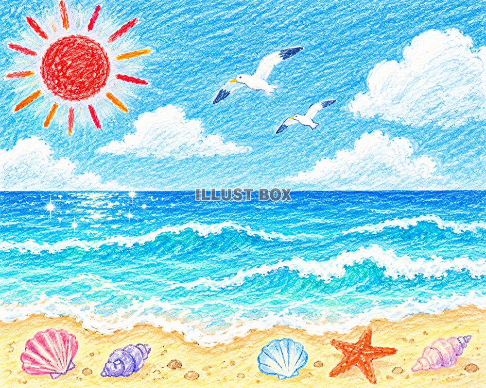 クレヨンタッチ 　夏の太陽