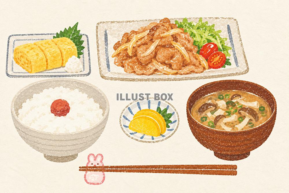 生姜焼き定食もあるよ★