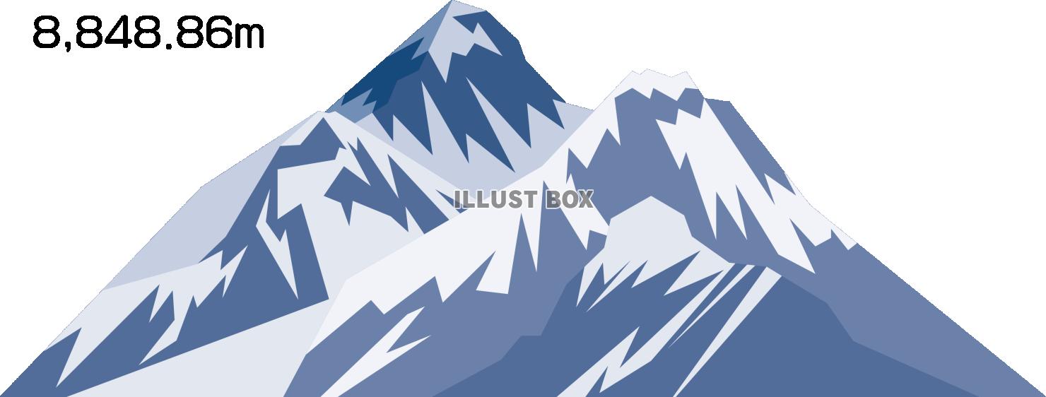 エベレスト・ チョモランマ　世界一高い山